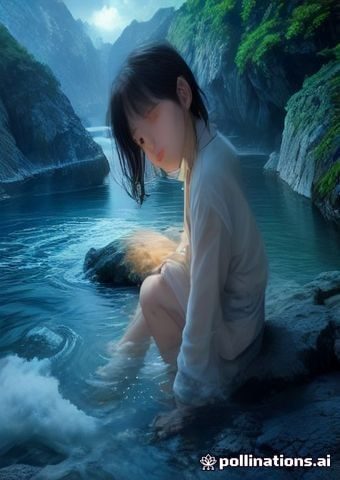 深色书房场景中读者手持手机专注进行免费小说在线阅读，屏幕泛出柔和霓虹绿光，书架环绕四周，氛围静谧而沉浸